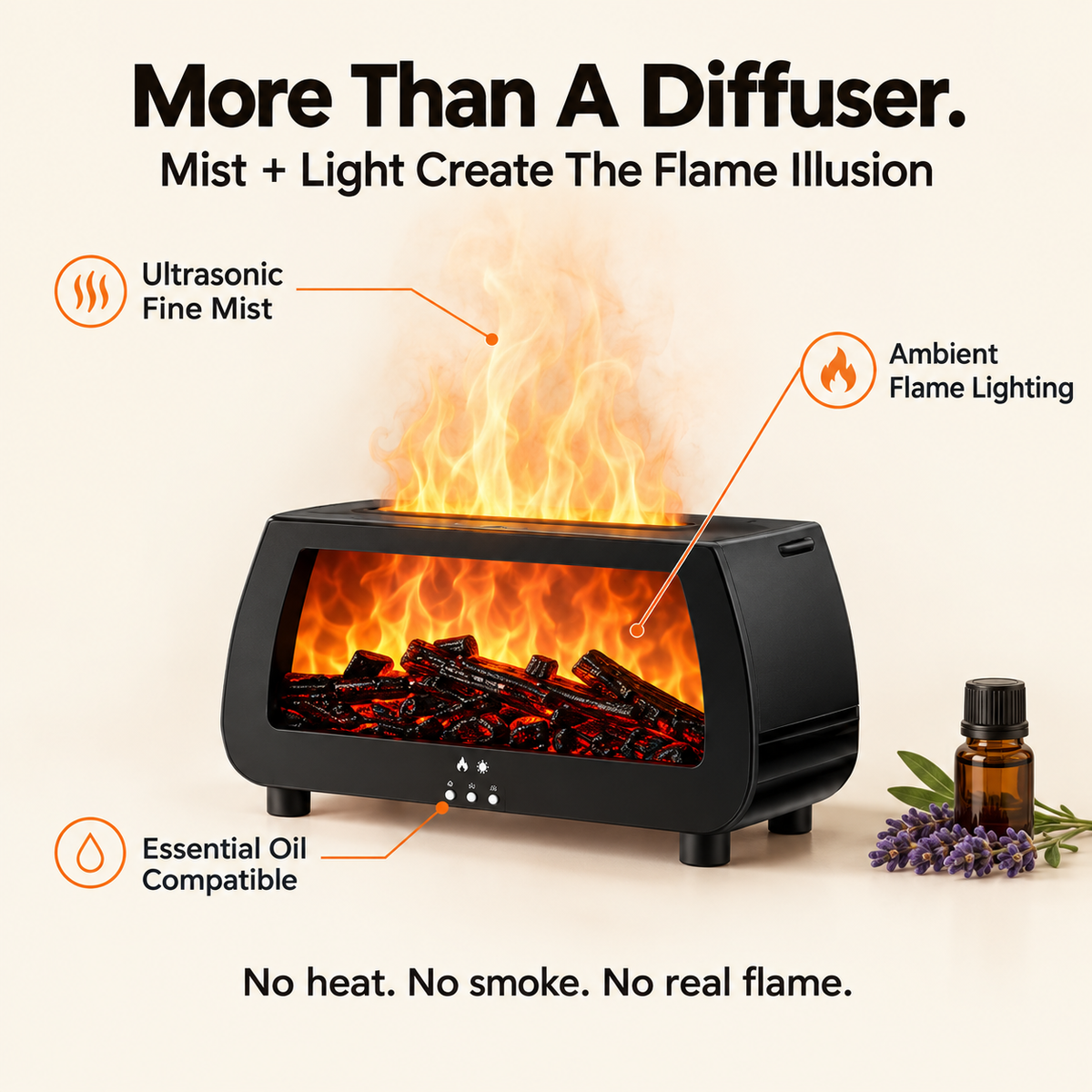 RhythmFlame™ Fireplace Diffuser