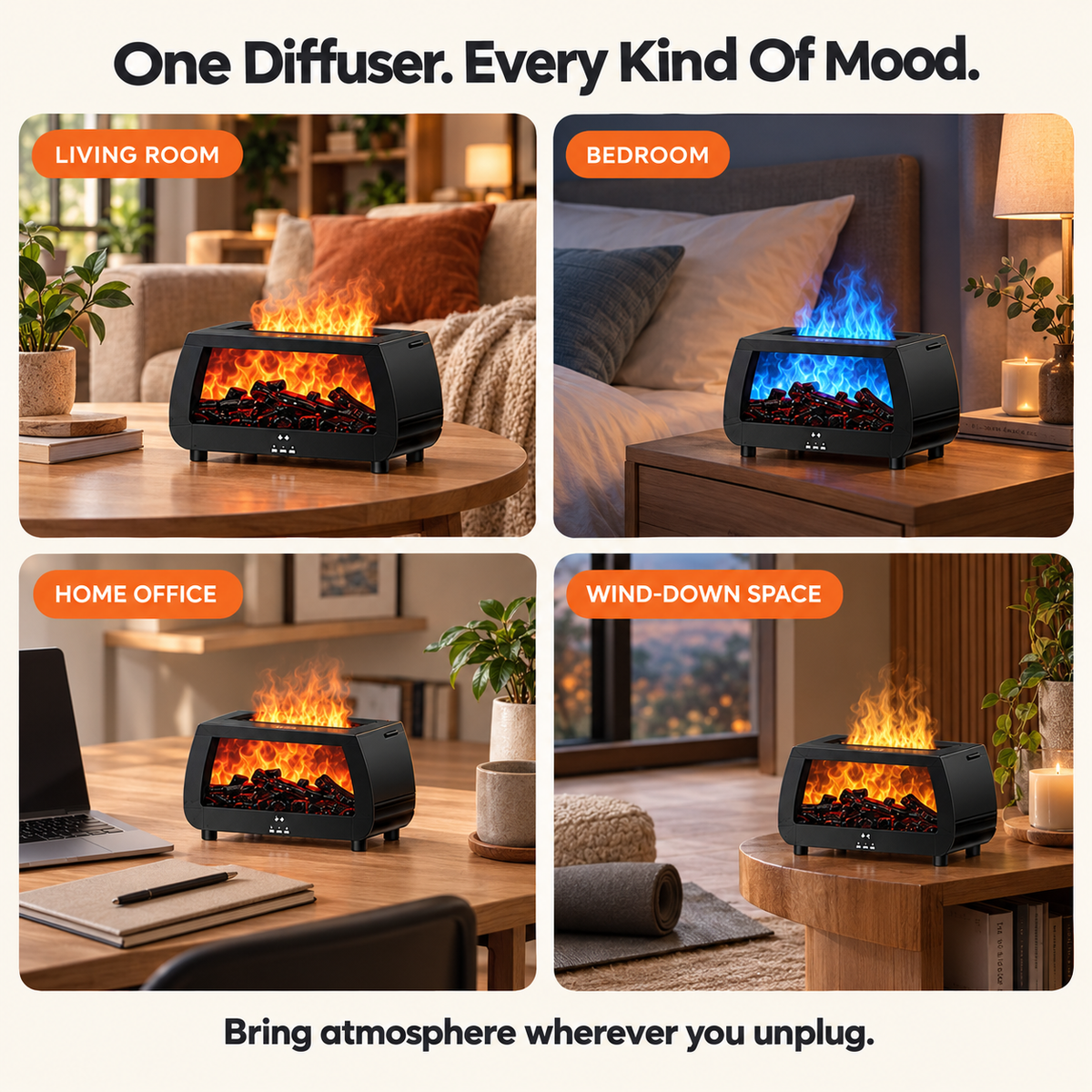 RhythmFlame™ Fireplace Diffuser
