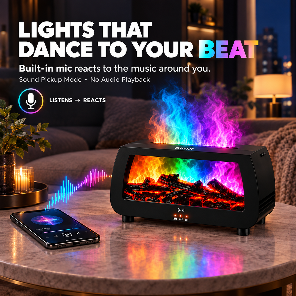 RhythmFlame™ Fireplace Diffuser