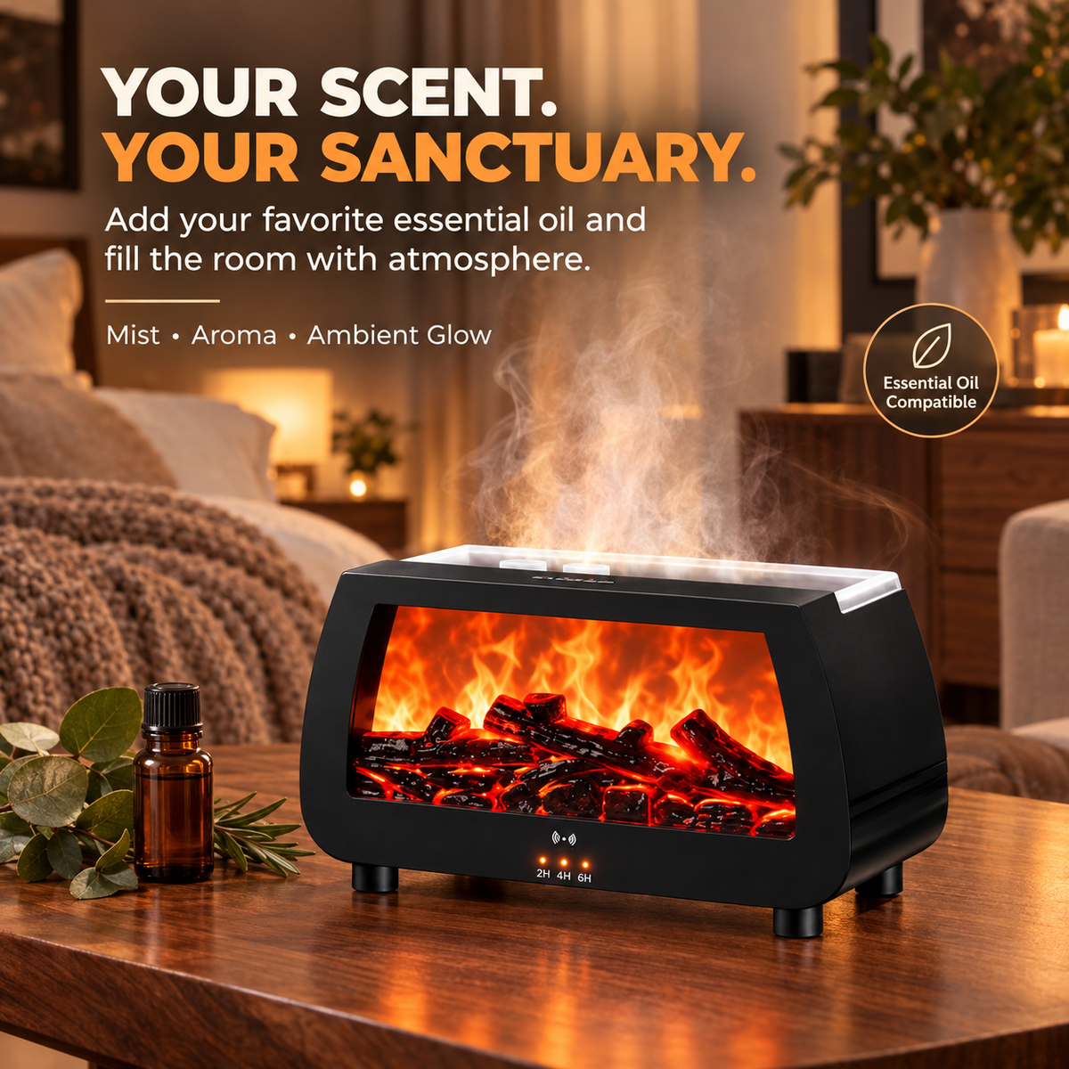RhythmFlame™ Fireplace Diffuser